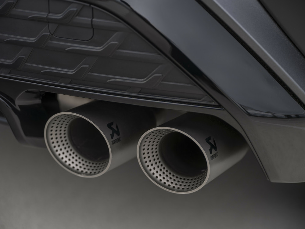 Audi S3 Akrapovič exhaust system